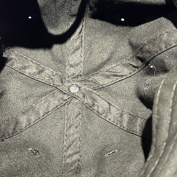 Tik Tok Baseball Hat Cap Black with Embroidered Logo Unisex Adjustable Strapback - Picture 9 of 10